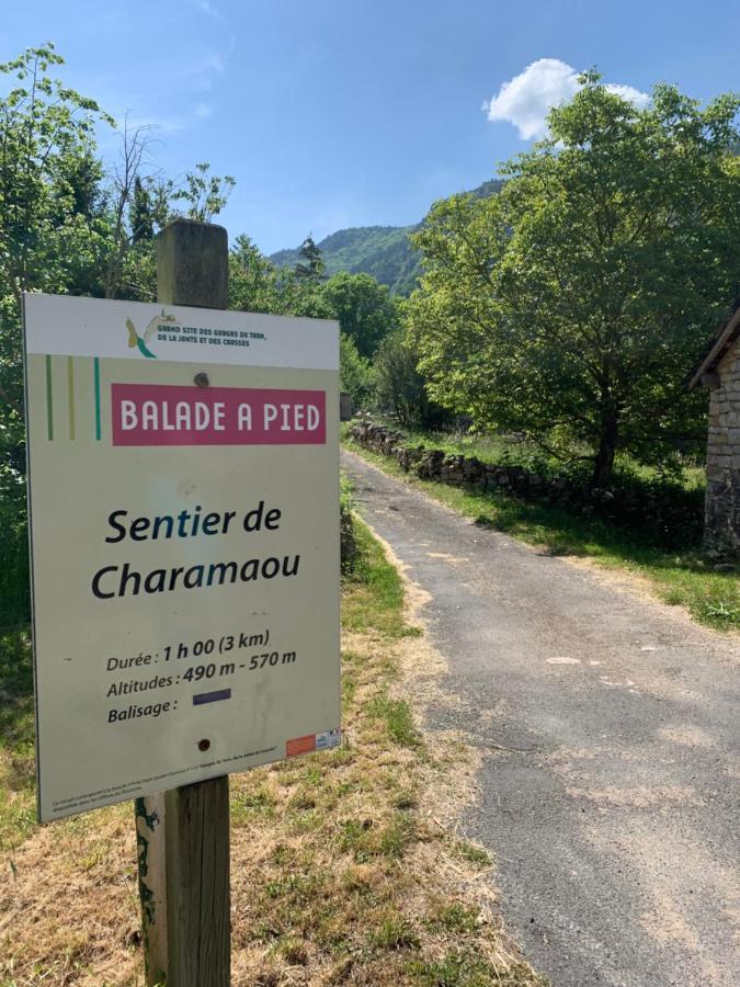 La Voutee 5 Epis Avec Bain Finlandais Prive Au Manoir Du Charme Gorges Du Tarn Bed & Breakfast Quezac  Luaran gambar